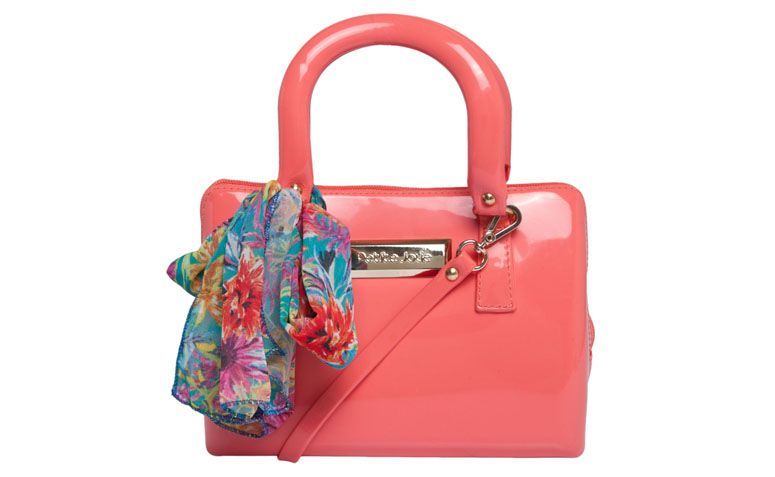 coral bag with scarf Petite Jolie for R $ 109,99 in Dafiti