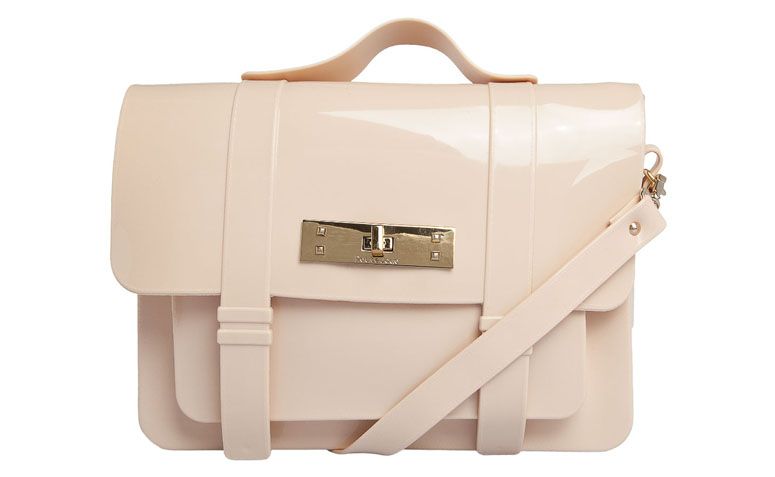 Bolsa satchel nude Petite Jolie