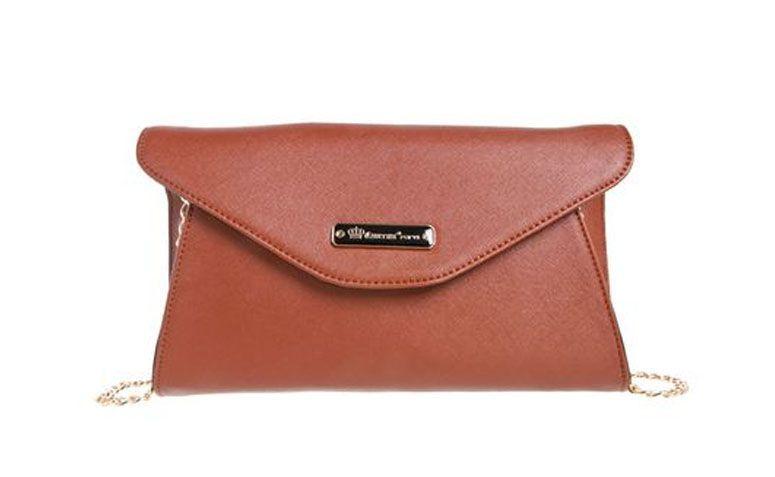 Bag brown chain Queens Paris for R $ 139.99 in Dafiti