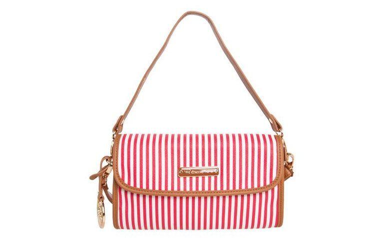 Bag red stripes Queens Paris for R $ 169.99 in Dafiti