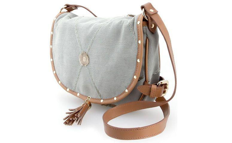 leather bag with embroidered XAA for R $ 352.00 in Farfetch