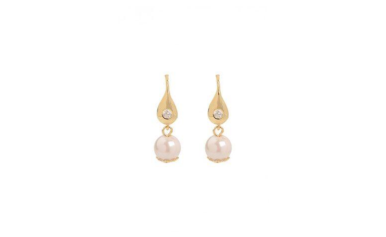 Mittelohrring mit Perle Anhänger für $ 39.90 in My Gloss Zubehör