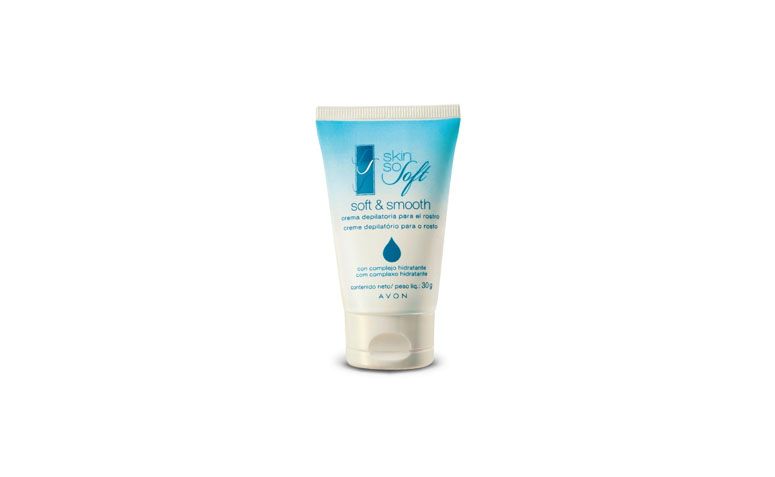 Creme depilatório facial Avon por R$7,99 na <a href="http://www.avonstore.com.br/skin-so-soft-creme-depilatorio-para-o-rosto-30g-avon-avn2101/p" target="blank_">Avon Store</a>