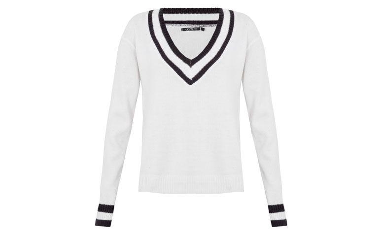 Sweater hitam dan putih untuk $ 89,90 di Dafiti