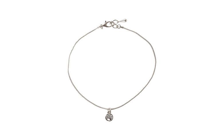 Tornozeleira com ponto de luz de strass por R$22 na <a href="http://www.amomuito.com/bijoux/19427-tornozeleira-ponto-de-luz-prateada.html" target="_blank">Amo Muito</a>