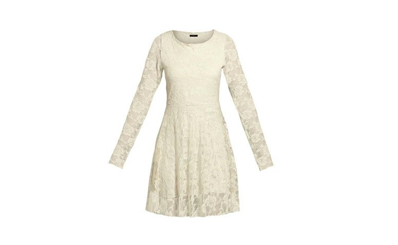 Income Flared Dress Pearl Quintess by R $ 99.99 in Posthaus
