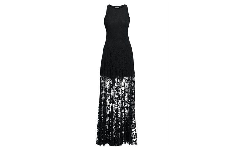 long dress of black lace Quintess by R $ 129.99 in Posthaus