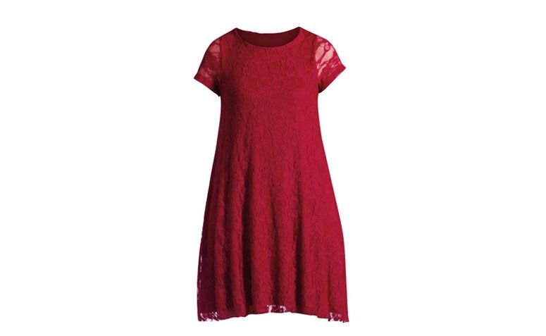 Vestido evasê rendado com manga curta por R$89,99 na <a href="http://ad.zanox.com/ppc/?27713758C43009238&ULP=[[http://www.posthaus.com.br/moda/vestido-evase-em-renda-vermelho_art180829.html?PAC_ID=125109]]" target="_blank">Posthaus</a>