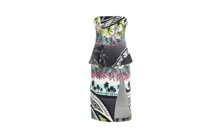 Vestido peplum estampado por R$1.470 na <a href="http://ad.zanox.com/ppc/?29470516C1422770&ULP=[[http://www.shop2gether.com.br/vestidonarmerst.html?utm_source=Zanox&utm_medium=Affiliates&utm_campaign=custom_deeplink]]" target="_blank">Shop2gether</a>