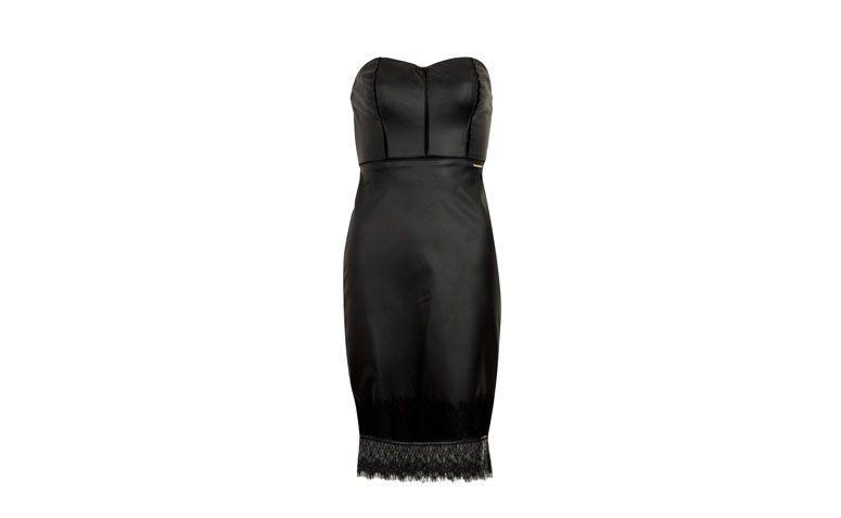 Vestido tomara que caia em tecido sintético e barra rendada por R$359,99 na <a href="http://ad.zanox.com/ppc/?28065109C79450365&ULP=[[http://www.dafiti.com.br/Vestido-Colcci-Preto-1667828.html?utm_source=zanox&utm_medium=deeplink_generator&utm_campaign=deeplink_generator]]" target="_blank">Dafiti</a>