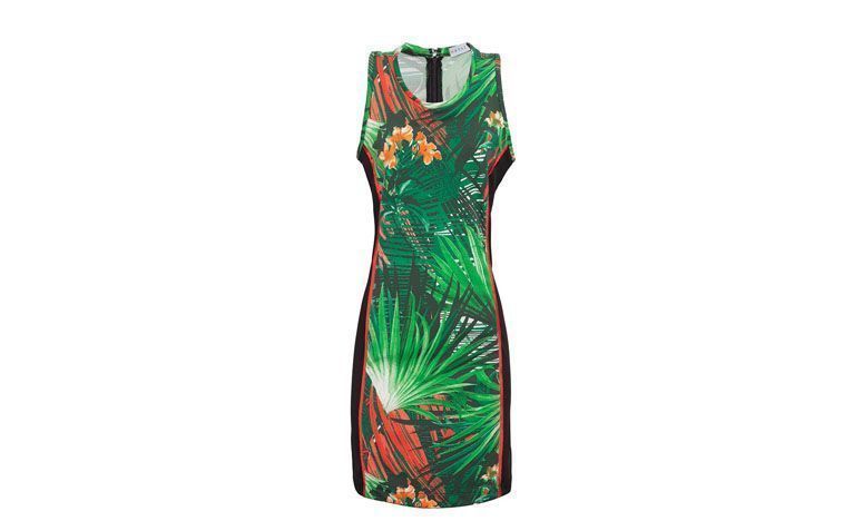 Vestido tubinho com estampa de folhagem por R$89 na <a href="http://www.oqvestir.com.br/vestido-tubinho-folhagem-verde-45562.aspx/p?ranking=1&p=vestido%20tubinho%20folh&typeclick=3&ac_pos=header&origem=ac" target="_blank">OQ Vestir</a>