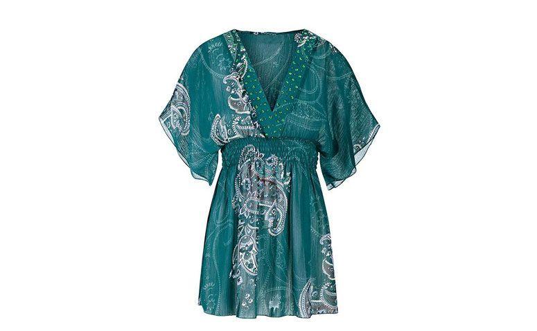 Vestido caftan estampado com aplicação de pedras por R$99,90 na <a href="http://ad.zanox.com/ppc/?27713758C43009238&ULP=[[http://www.posthaus.com.br/moda/tunica-estampada-verde_art151766.html?PAC_ID=125109]]" target="_blank">Posthaus</a>