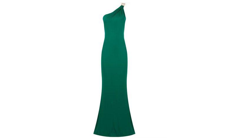 Vestido longo de um ombro só em corte sereia por R$1.290 na <a href="http://www.capitollium.com.br/produto/VESTIDO-OMBRO-FIVELA-JERSEY-144810" target="_blank">Capitollium</a>