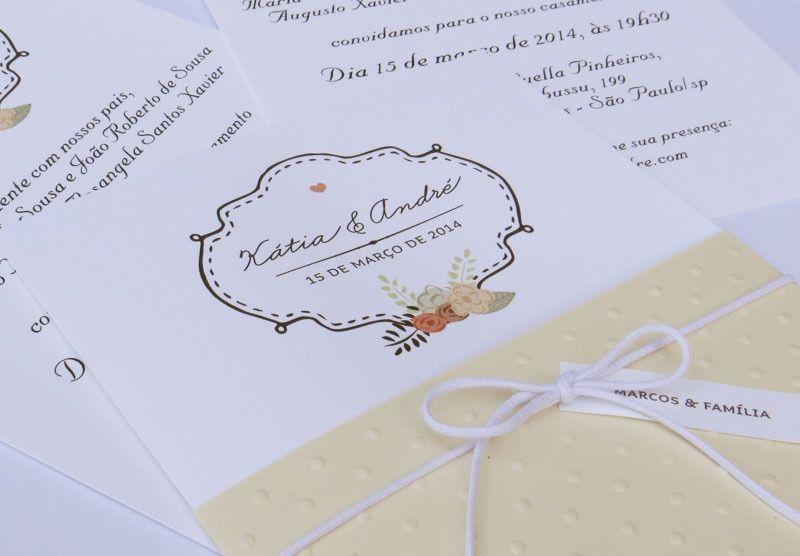 Foto: Reprodução / <a href="http://aboutlove.com.br/blog/convites-de-casamento-como-e-quando-entrega-los/" target="_blank">About Love</a>