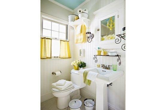 Sugestão para decorar com amarelo discretamente.