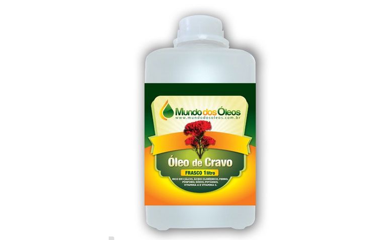 Óleo de cravo 1L por R$149,90 na <a href="http://www.mundodosoleos.com/oleo-de-cravo-1litro?gclid=CND9wcXjw8MCFYdj7AodEWcA8w" target="blank_">Mundo dos Óleos</a>