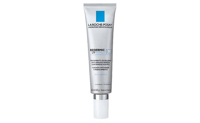Creme Anti-idade La Roche-Posay Redermic por R$174,90 na <a href="http://www.netfarma.com.br/produto/23215/creme-anti-idade-la-roche-posay-redermic-hyalu-c-uv" target="blank_">Netfarma</a>