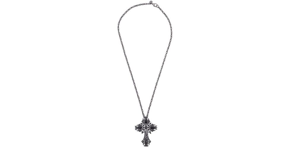 <p>Colar com pingente de cruz – Rosana Bernardes por R$236 na Loja OQvestir. </p>