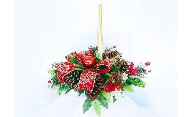 Järjestely Christmas sohvapöytä $ 70 Elo7