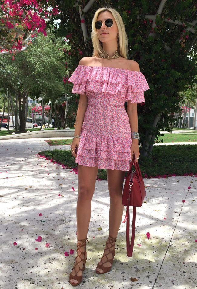 Foto: Reprodução / <a href="http://www.glam4you.com/look-do-dia-vestido-floral/" target="_blank">Glam4you</a>