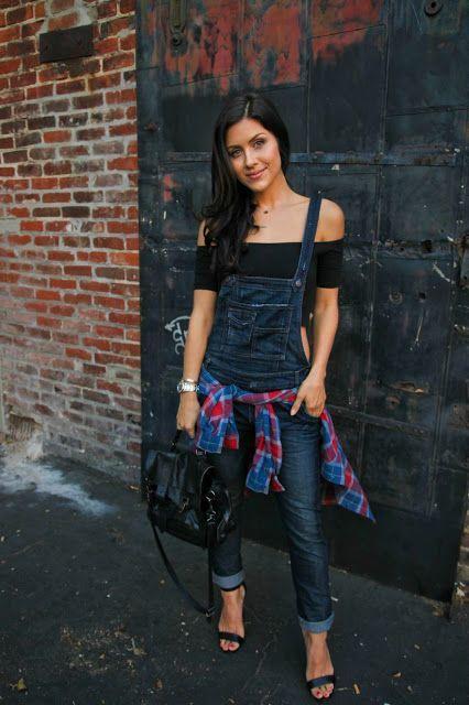 Foto: Reprodução / <a href="http://andeelayne.blogspot.com.br/2013/08/ootd-overalls-yall.html" target="_blank">The Honeybee</a>