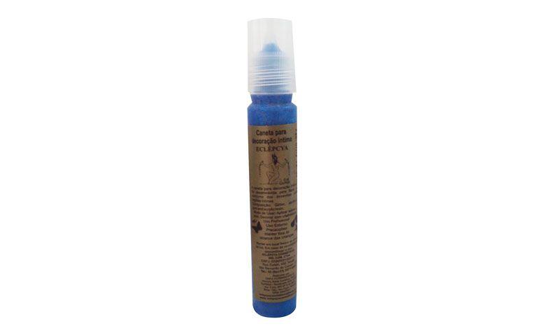 Caneta para decoração íntima Eclépcya R$ 9,50 na <a href="http://www.lojamagiacosmeticos.com.br/caneta-para-decoracao-intima-eclepcya-azul-p3757" target="_blank">Loja Magia Cosméticos</a>
