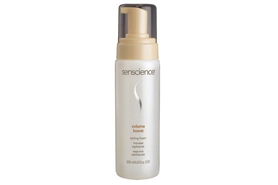 Mousse Volume Boost Styling Foam Senscience (R$133,00 Sephora)