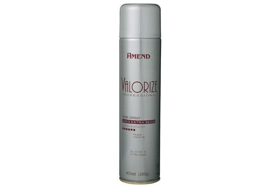 Hair Spray Ultra-Forte Amend Valorize com 400ml (R$18,83 Amend Cosméticos)