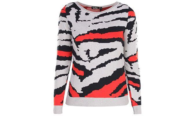 Tricot de zebra Tee Match por R$147,50 na <a href=http://www.fashiondelivery.com.br/tricot-tee-match-zebra-cinza-201006/p" target="blank_">Fashion Delivery</a>