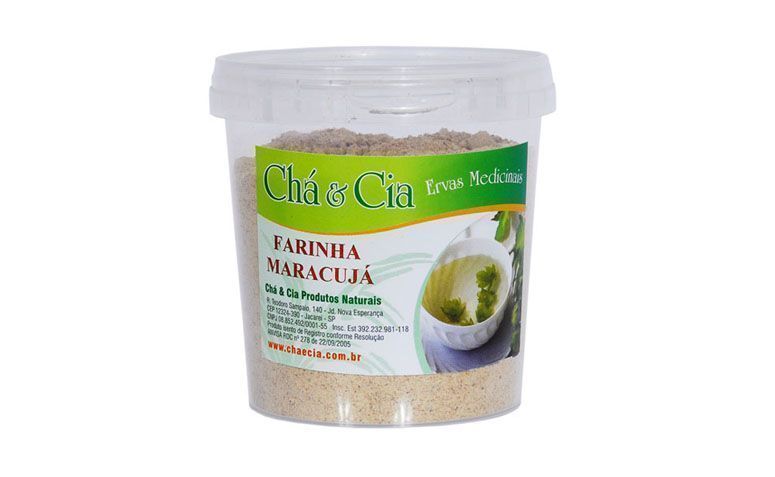 Farinha de maracujá Chá e Cia por R$12,90 na <a href="http://www.chaecia.com.br/farinhas/farinha-de-maracuja-150-gr-m" target="blank_">Chá e Cia</a>