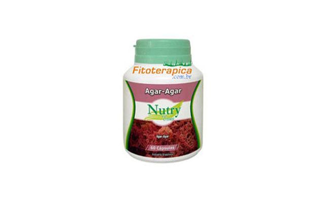 Agar-Agar 60 Cáps. de 410 mg Nutryervas por R$30,87 na <a href="http://www.fitoterapica.com.br/loja/produtos.asp?produto=269" target="blank_">Fitoterapica</a>