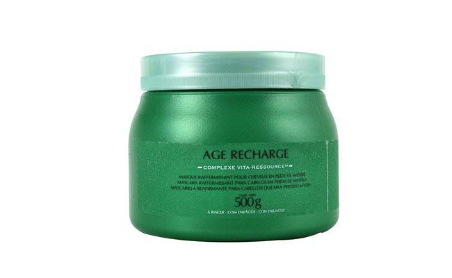 Máscara Kèrastase Age Recharge por R$224,50 na <a href="http://br.strawberrynet.com/haircare/kerastase/kerastase-resistance-age-recharge/91456/#DETAIL" target="blank_">Strawberry</a>