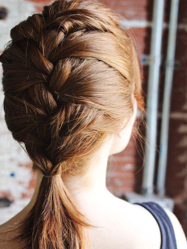 Reprodução/<a href="http://www.abeautifulmess.com/2012/04/how-to-style-a-classic-french-braid.htm" target="_blank">A Beautiful Mess</a>