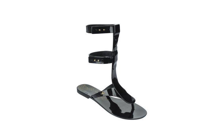 Gladiadora Vivienne Westwood Anglomania + Melissa por R$90,00 na <a href="http://lojamelissa.com.br/vivienne-westwood-anglomania-melissa-gladiator-ii" target="blank_">Melissa</a>