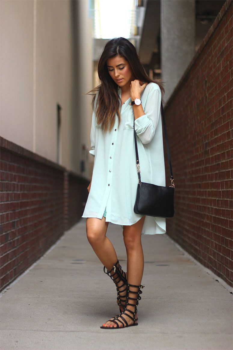 Foto: Reprodução / <a href="http://sazan.me/blog/tag/gladiator-sandals/" target="_blank">Sazan</a>