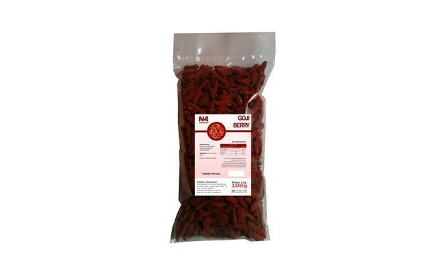 Goji Berry - 100g - N4 por R$16,50 na <a href="http://www.emporionaturallis.com.br/products/goji-berry-100g-n4" target="blank_">Emporio Naturallis</a>
