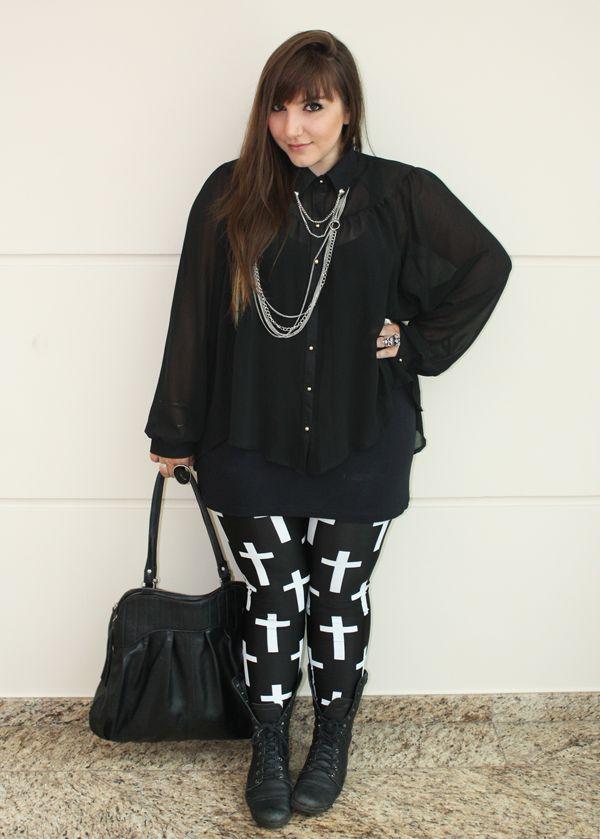 Foto: Reprodução / <a href="http://juromano.com/looks/como-usar-calcas-legging-de-um-jeito-legal" target="_blank">Ju Romano</a>