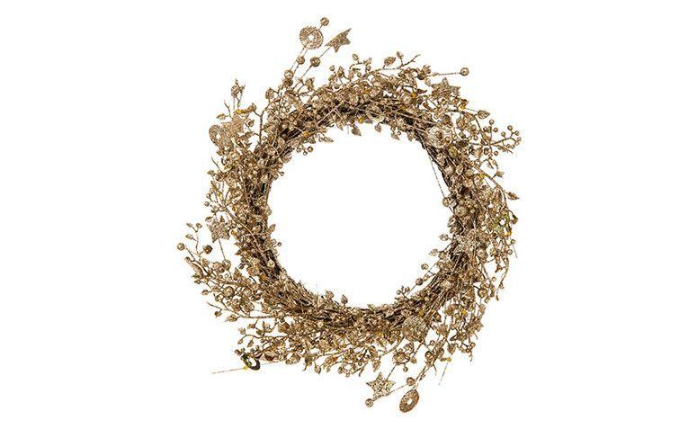 guirnalda de oro con flores para R $ 80.91 en los EE.UU.