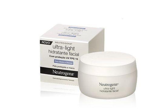 Indicado para pele mista e oleosa. Textura ultraleve com proteção diária, com UV FPS15, água purificada, vitaminas e ativo absorvedor da oleosidade (R$33,50 - na Laffayette)
