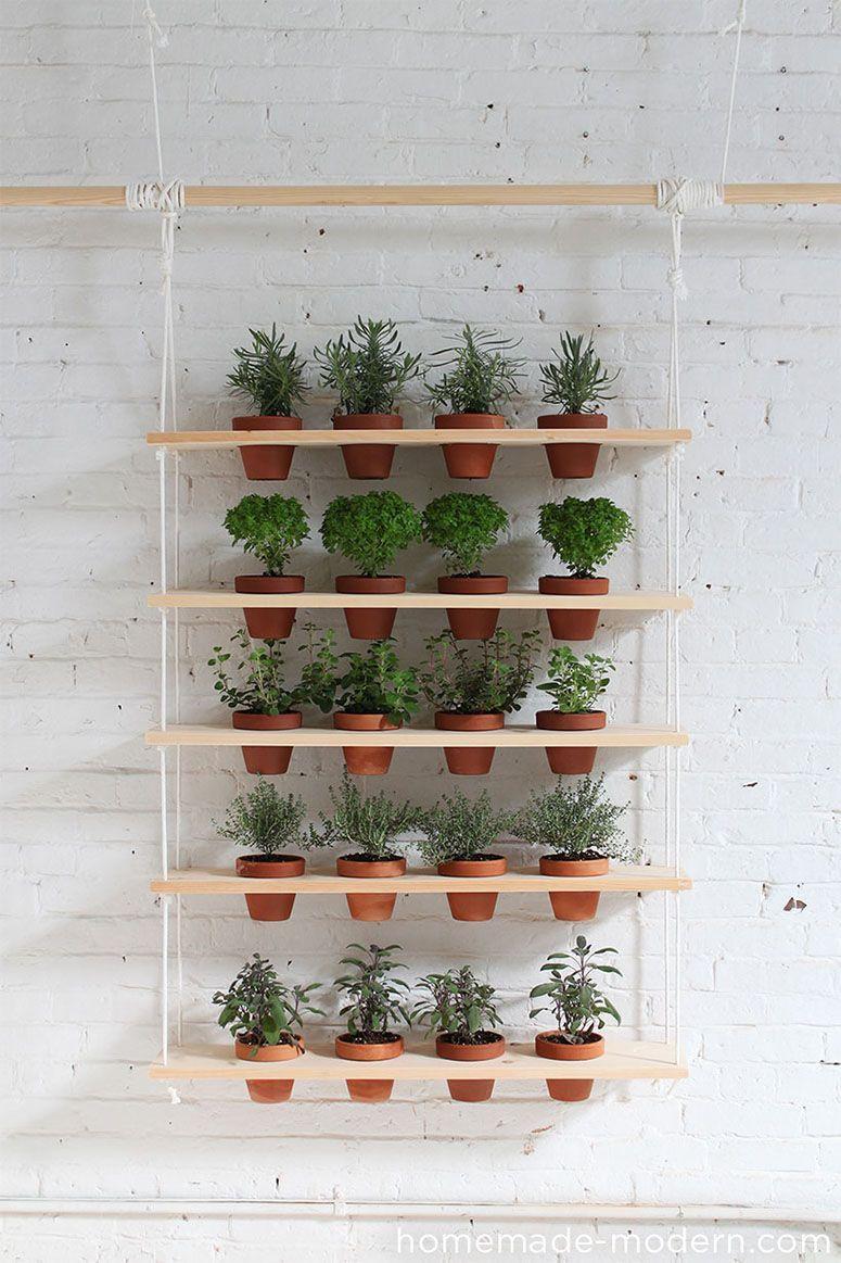 Foto: Reprodução / <a href="http://homemade-modern.com/ep29-hanging-garden/" target="_blank">HomeMade Modern</a>