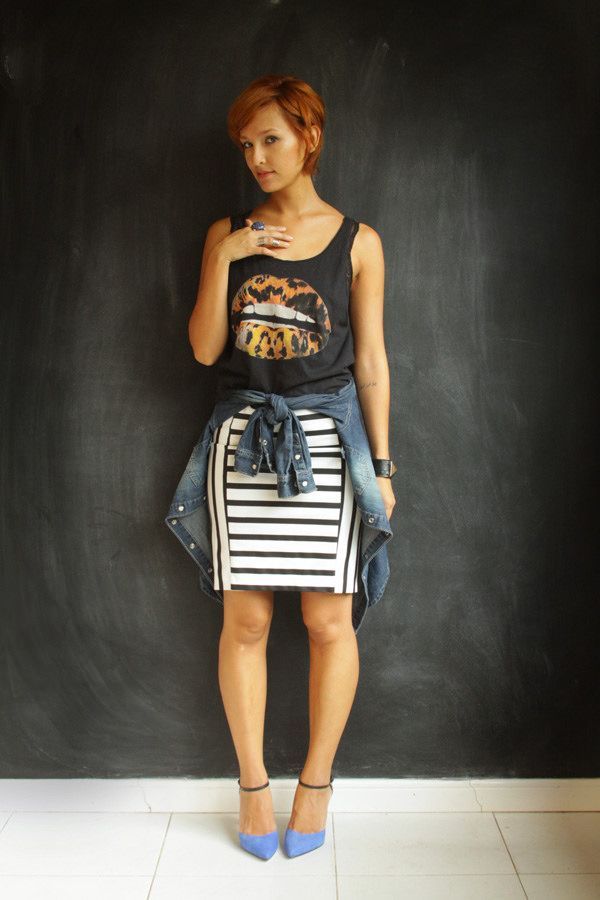 Foto: Reprodução / <a href="http://www.derepentetamy.com/2015/02/24/look-dia-saia-lapis-e-top-cropped-3/" target="_blank">De Repente Tamy</a>