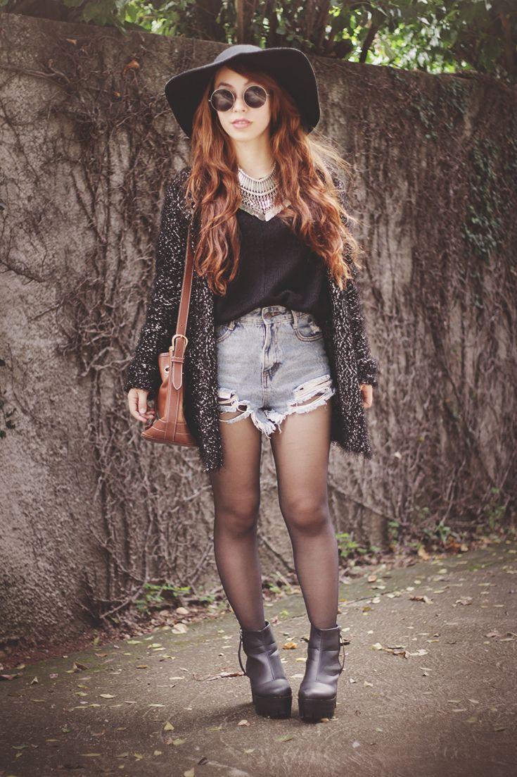 Foto: Reprodução / <a href="http://heycarpediem.com/2015/05/15/look-frio-e-texturas/" target="_blank">Hey, Carpe Diem</a>