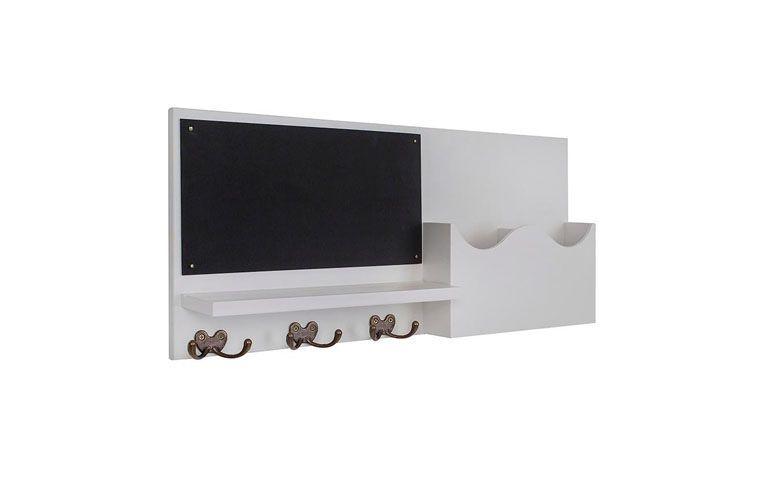 Porta-cartas com quadro negro por R$169,00 na <a href="https://www.meumoveldemadeira.com.br/produto/porta-cartas-com-quadro-negro-recado-branco-laqueado" target="blank_">Meu móvel de madeira</a>