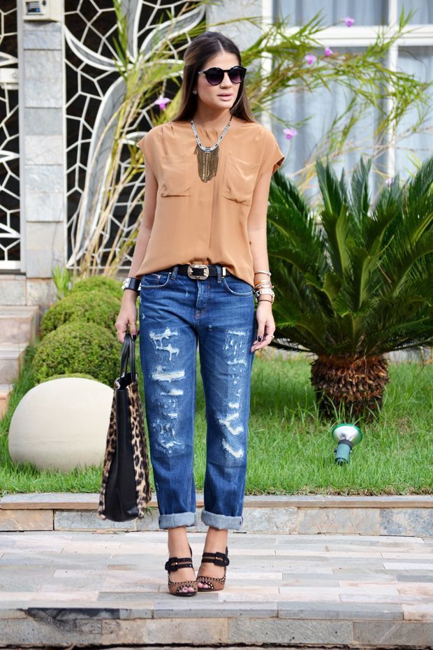 Foto: Reprodução / <a href="http://www.blogdathassia.com.br/br/2012/05/11/meu-look-baggy-jeans//#post" target="_blank">Blog da Thássia</a>