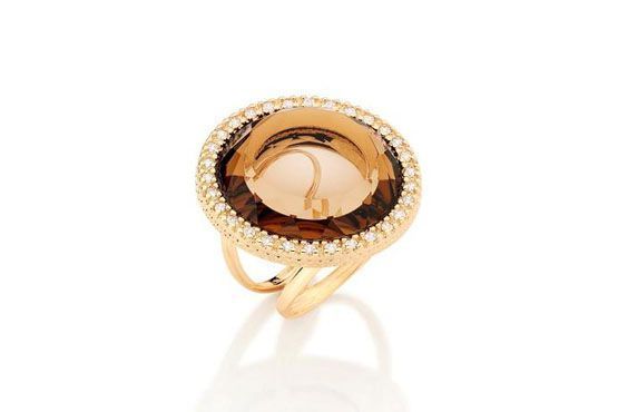 <p>Anel de pedra - Rommanel por R$270.</p>