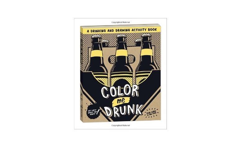 Color me Drunk por US$8,66 na <a href="http://www.amazon.com/Color-Me-Drunk-Drinking-Activity/dp/0307886921" target="_blank">Amazon</a>