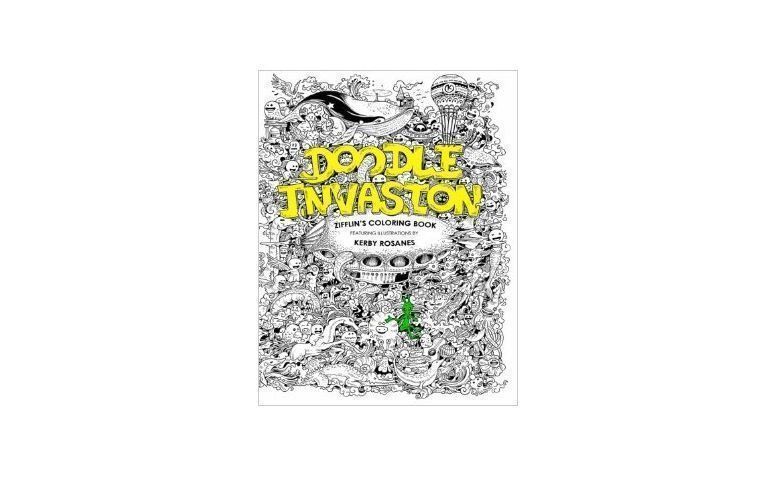 Doodle Invasion por US$9,48 na <a href="http://www.amazon.com/Doodle-Invasion-Zifflins-Coloring-Book/dp/1492977055" target="_blank">Amazon</a>