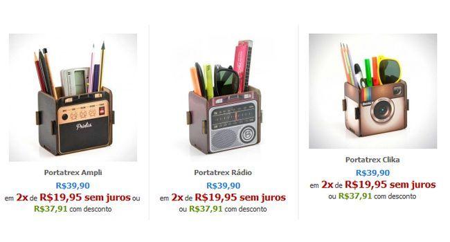 <a href="http://www.fabrica9.com.br/" target="_blank">Fabrica 9</a>: Essa loja tem objetos decorativos modernos e criativos, como capachos e placas com frases engraçadas. Frete grátis acima de R$120.