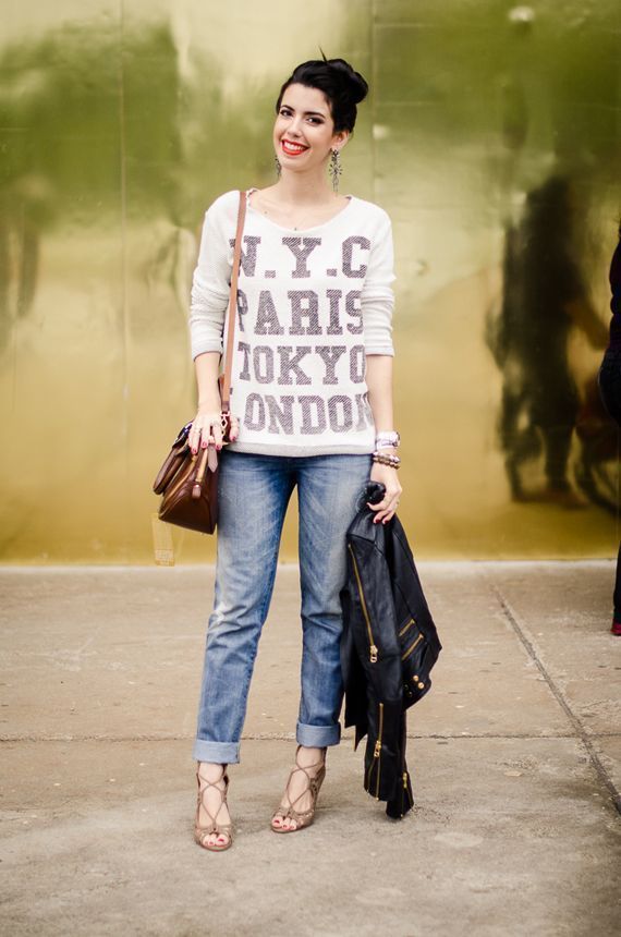 Foto: Reprodução / <a href="http://www.garotasestupidas.com/look-do-dia-moletom-no-spfw/" target="_blank">Garotas Estúpidas</a>