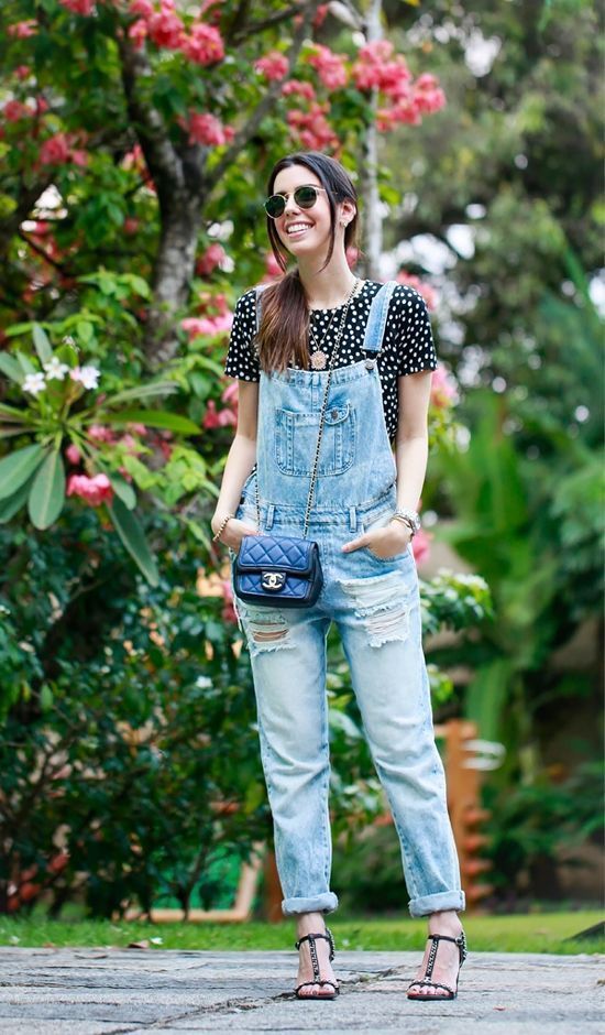 Foto: Reprodução / <a href="http://www.garotasestupidas.com/look-do-dia-macacao-jeans/" target="_blank">Garotas Estúpidas</a>
